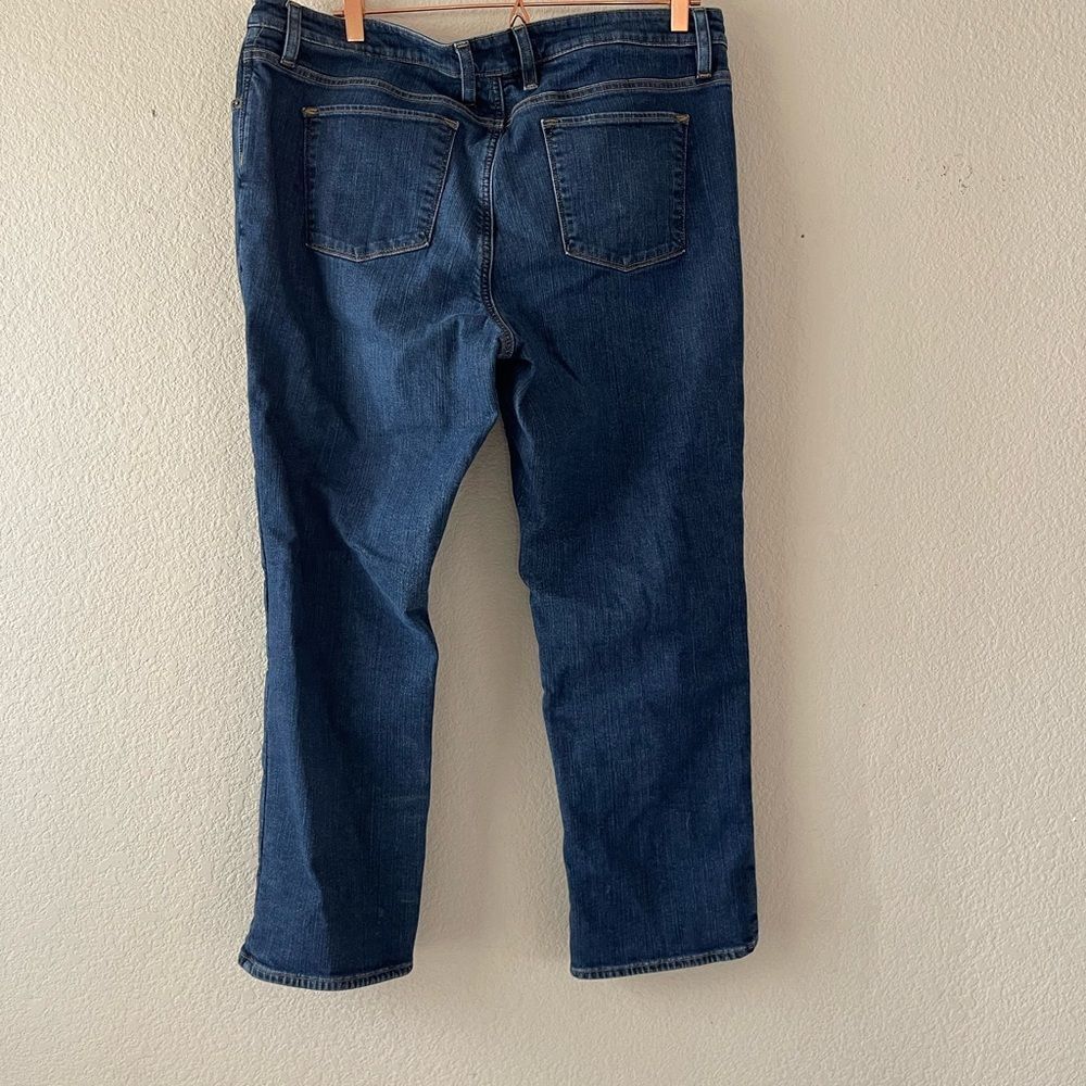 LL bean favorite fit flannel lined jeans - Picture 5 of 5